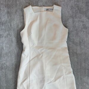 Zara White Mini Dress